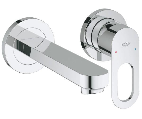 Смеситель для раковины Grohe на два отверстия BAU LOOP 20289000 (25494)