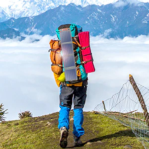 Зарядная солнечная станция, портативная солнечная панель Choetech Sun Charging Station 14W, Black (SC004) - фото 4 Зарядная солнечная станция, портативная солнечная панель Choetech Sun Charging Station 14W, Black (SC004) - фото 4