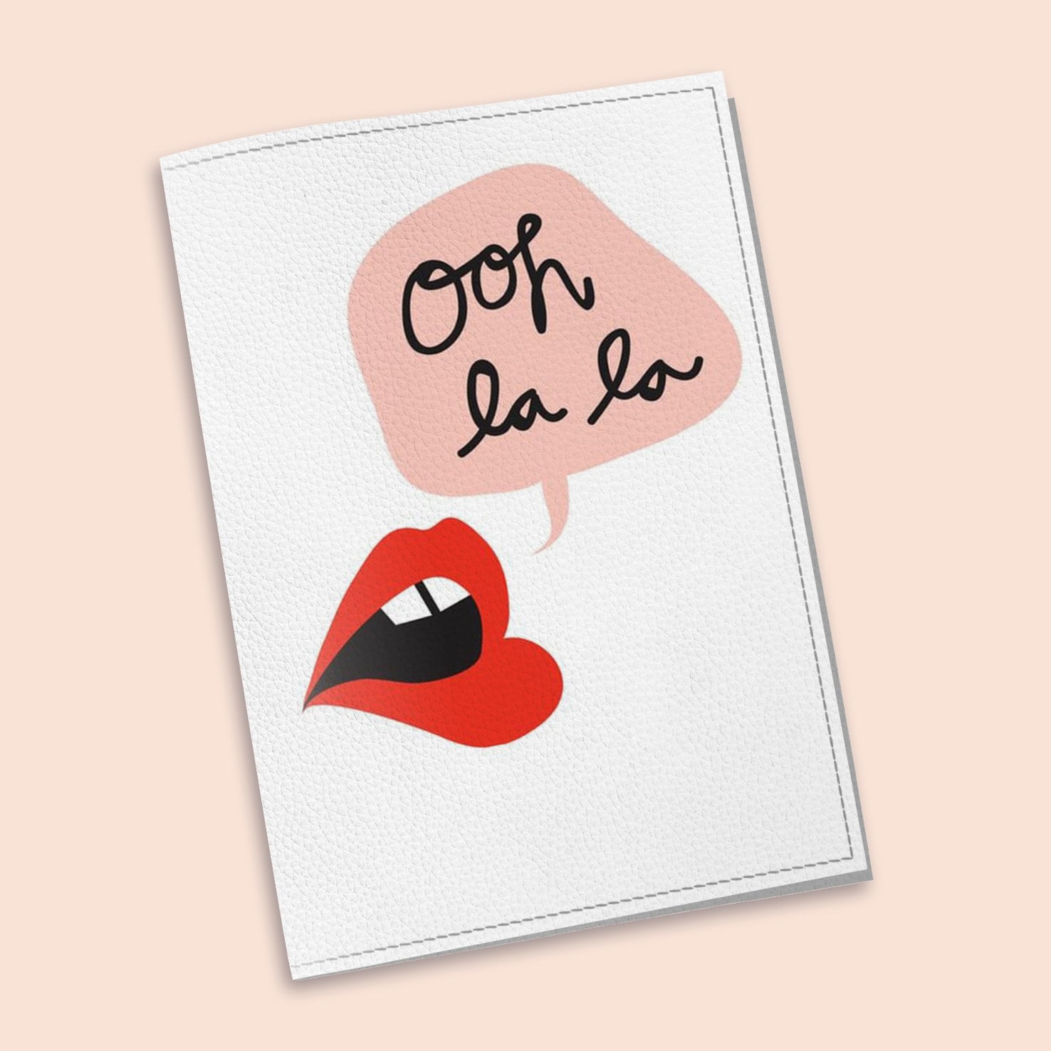 Обложка на паспорт The cover Ooh la la 9,6x13,3 см (912051)