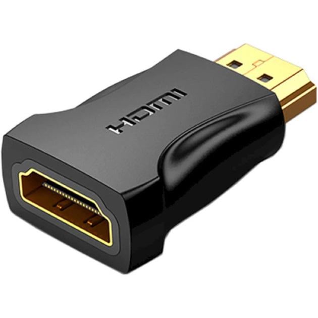 Адаптер-перехідник Vention AIMB0 HDMI 1.4 Male to Female Adapter Чорний (600944)