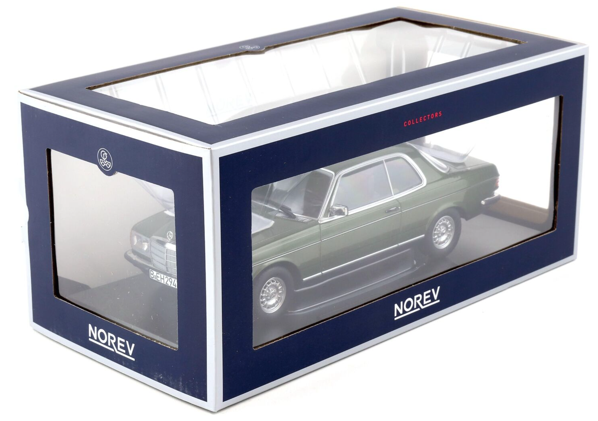 Модель автомобиля Norev 1:18 Mercedes-Benz 280 CE C123 Green Metallic (183704) - фото 3 Модель автомобиля Norev 1:18 Mercedes-Benz 280 CE C123 Green Metallic (183704) - фото 3