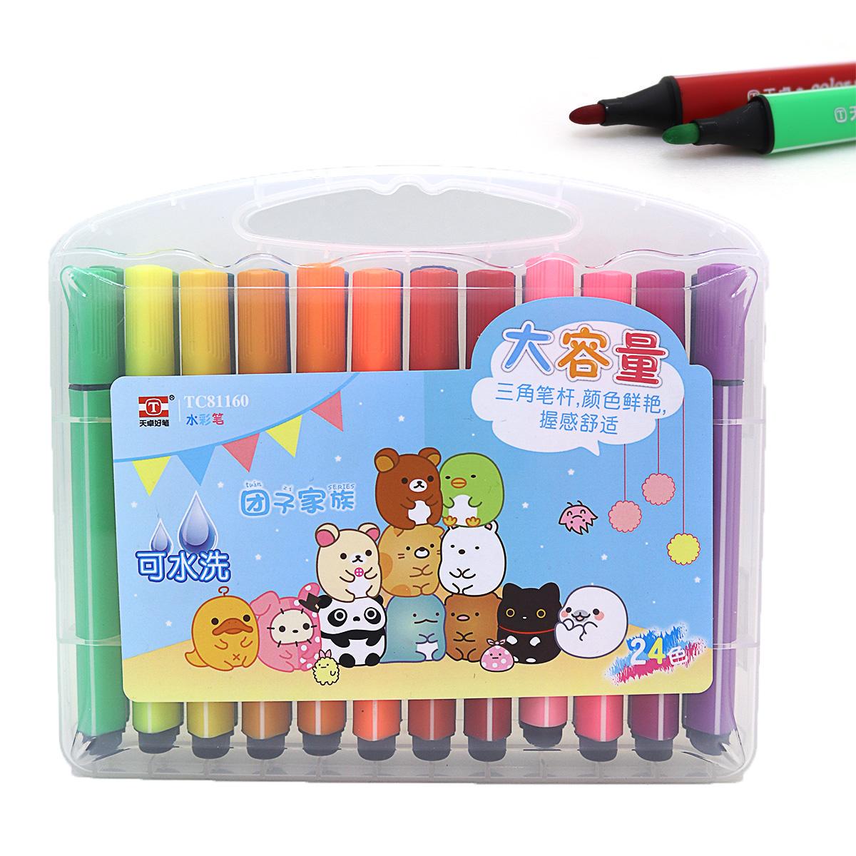 Набір фломастерів 81160TC-24 24 шт. (MTT-157822) - фото 2 Набір фломастерів 81160TC-24 24 шт. (MTT-157822) - фото 2