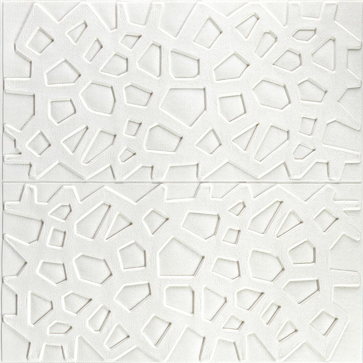 3D-панель Паутина самоклеющаяся декоративная настенно-потолочная 700х700х5 мм (115)