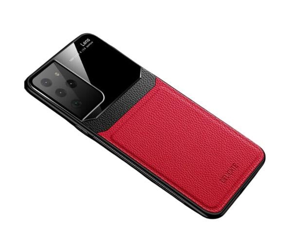 Чехол-накладка Epik Delicate для Samsung Galaxy S21 Ultra Красный