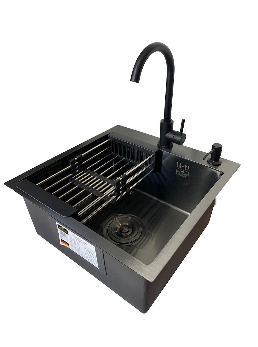 Мойка кухонная Kroner 50x50 см 3/1 см (738ba011)