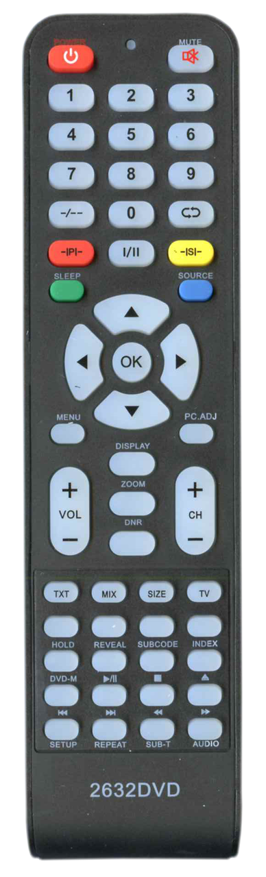 Пульт універсальний для телевізора Bravis 2632 DVD (3477)