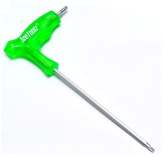 Ключ Ice Toolz 7T25 двухсторонний T-25 Зеленый Ключ Ice Toolz 7T25 двухсторонний T-25 Зеленый