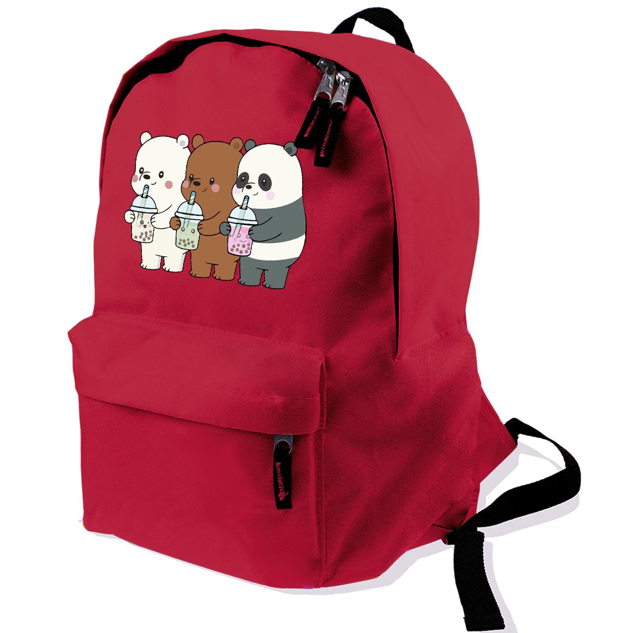 Рюкзак дитячий We Bare Bears Червоний (9263-2896-RD)