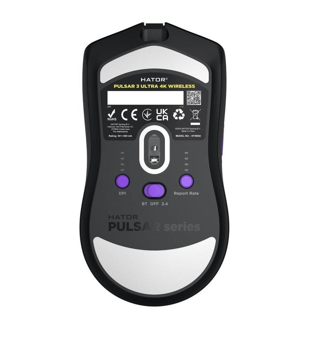 Компьютерная мышка беспроводная Hator Pulsar 3 Wireless Black (HTM630) - фото 5