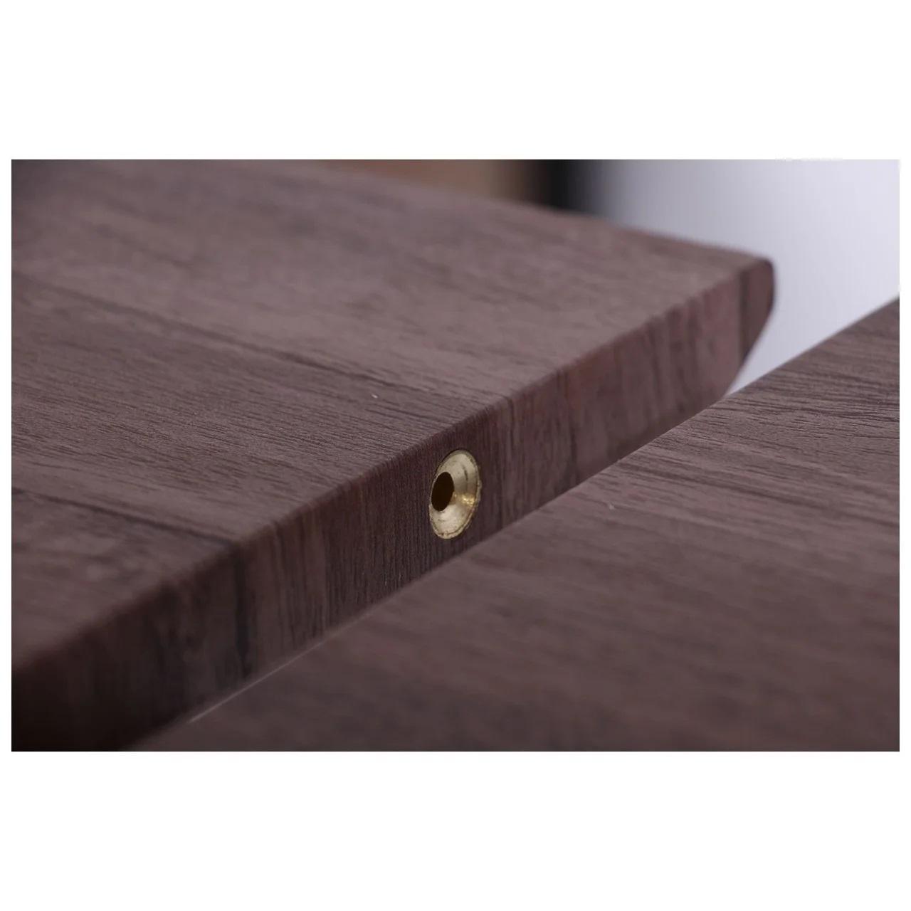 Стіл обідній AMF Holding Nevada 770х1200+400х800 розкладний Чорний/Дуб шервуд - фото 9 Стіл обідній AMF Holding Nevada 770х1200+400х800 розкладний Чорний/Дуб шервуд - фото 9