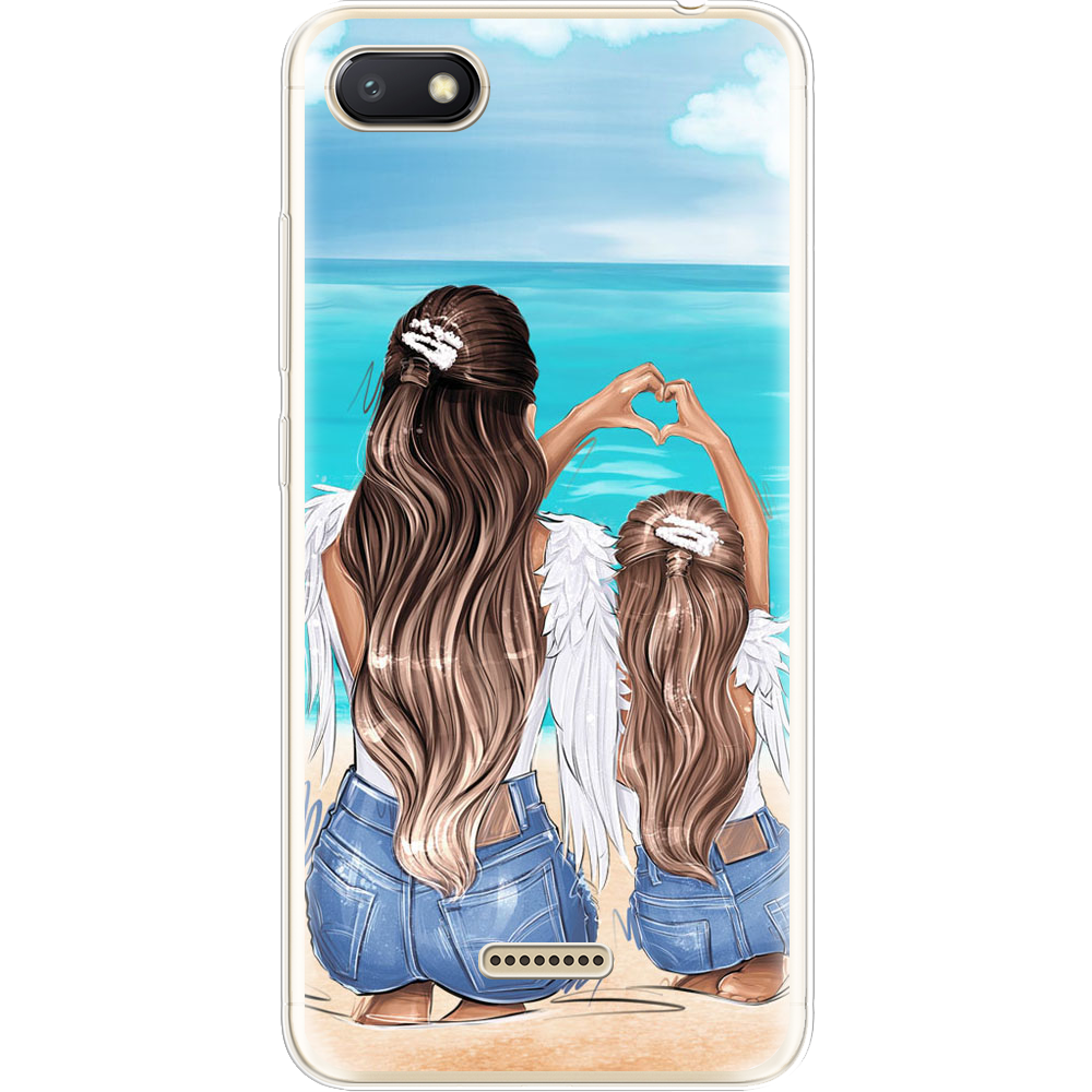 Чохол Boxface Xiaomi Redmi 6A Family Vacation Прозорий силікон (34811-up2380-34811)