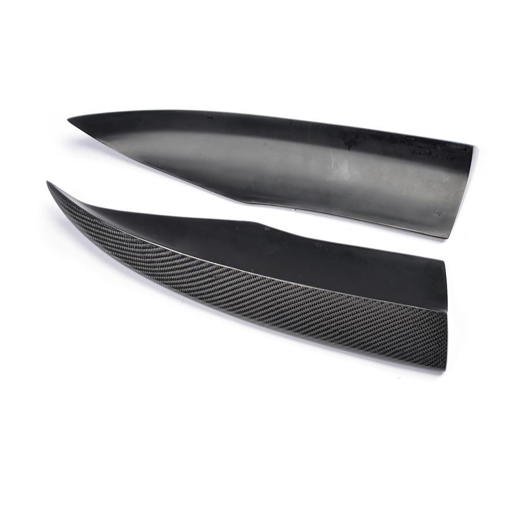 Накладки на задний бампер Flap DDCarbon для S-Line SD 2012-2016/Audi A3 2012-2020 гг. карбон (133005)