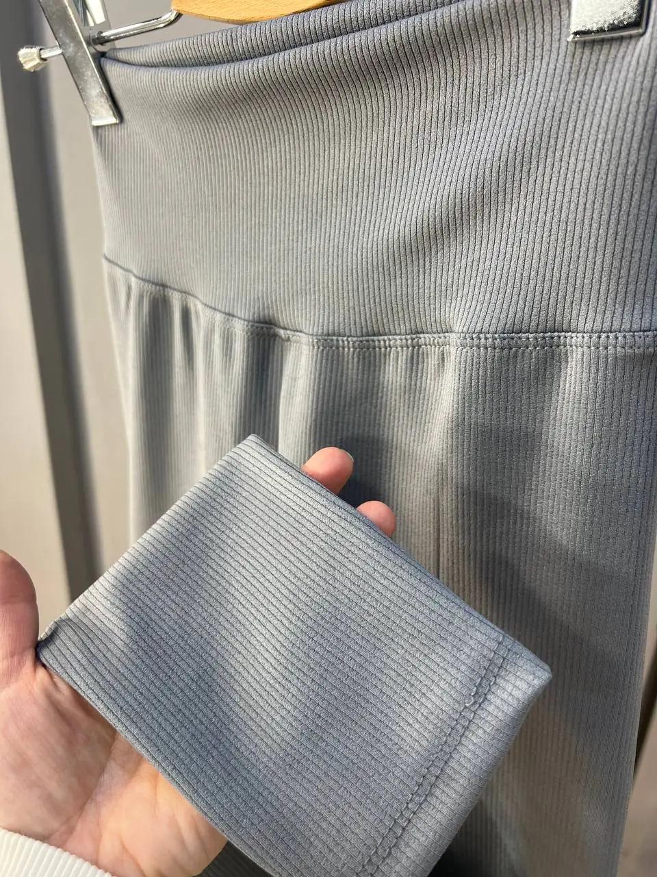 Лосини жіночі LADY HUREM 2247 рубчик широкий утягуючий пояс XL Сірий (1525) - фото 7 Лосини жіночі LADY HUREM 2247 рубчик широкий утягуючий пояс XL Сірий (1525) - фото 7