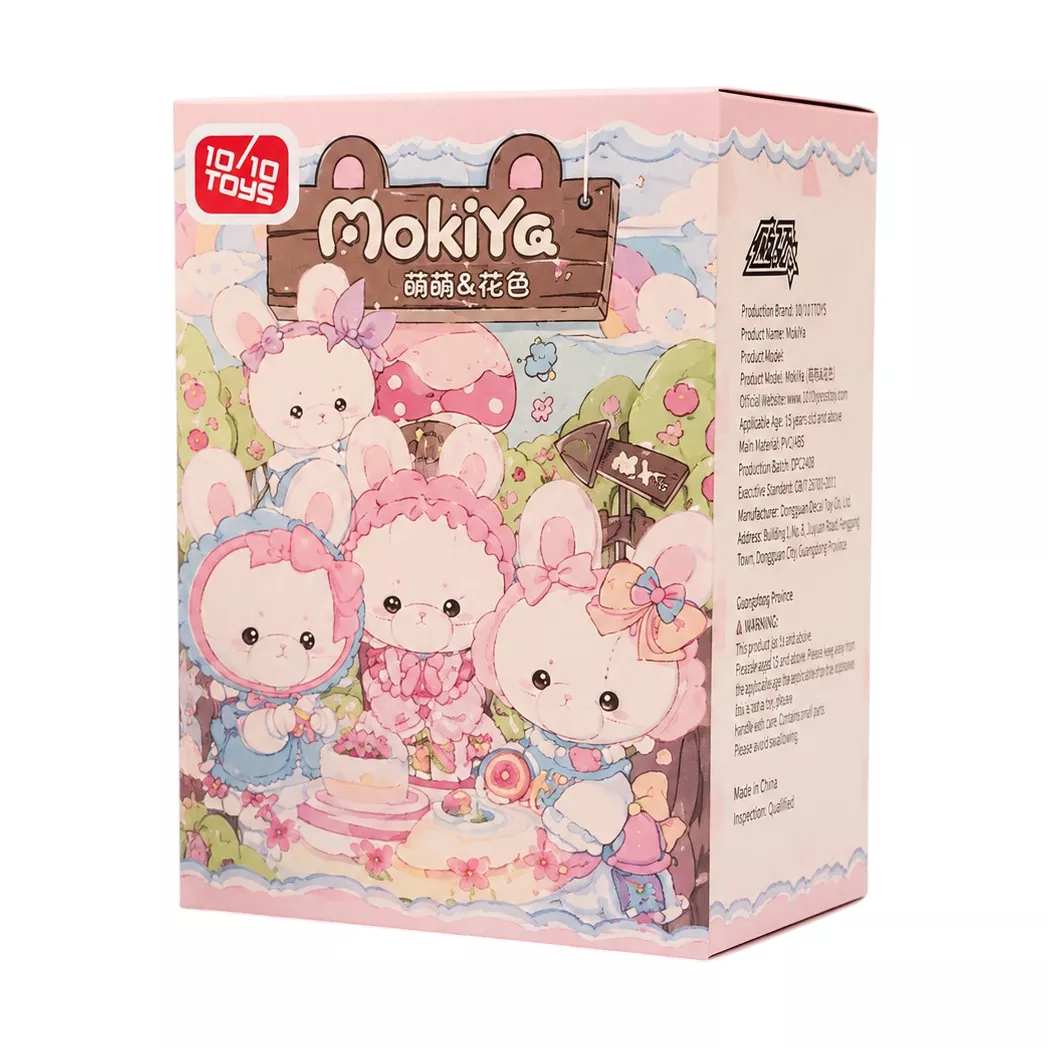 Фигурка-сюрприз 10/10 Toys Mokiya Rabbit Garden 1 шт. (QWP008)