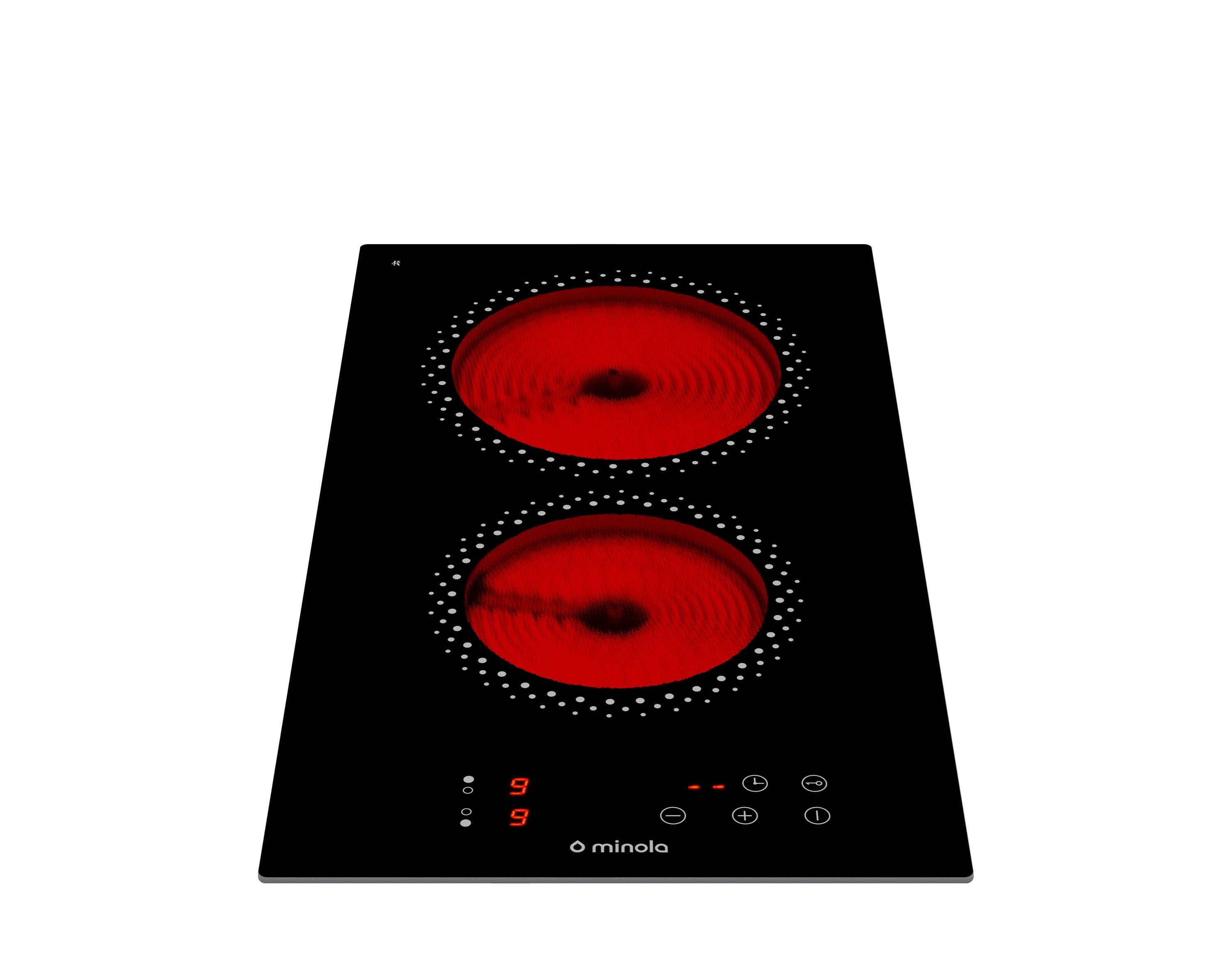Варильна поверхня Minola MVH 3030 KBL доміно склокераміка (29930) - фото 3