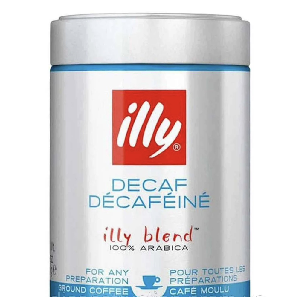 Кава мелена Illy Deca без кофеїну 250 г з/б (3181995987)