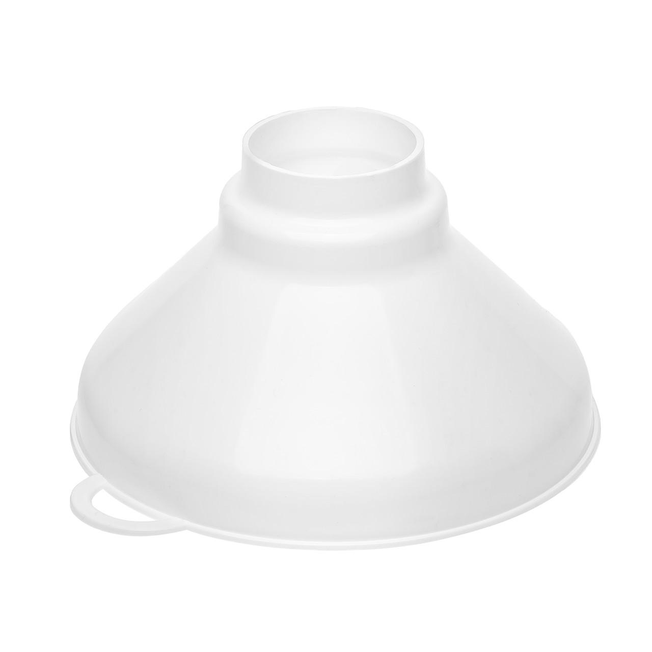 Воронка пластикова Ø 15,5 см з широким горлом на банку Білий (1900613704) - фото 7 Воронка пластикова Ø 15,5 см з широким горлом на банку Білий (1900613704) - фото 7