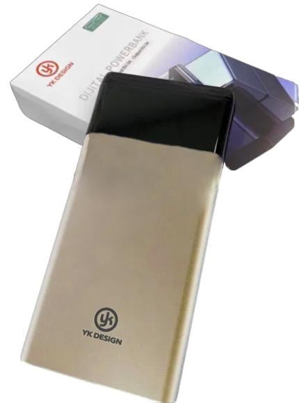 Повербанк YK Design XC90 9385 20000 mAh Золотий (4501148) - фото 1 Повербанк YK Design XC90 9385 20000 mAh Золотий (4501148) - фото 1