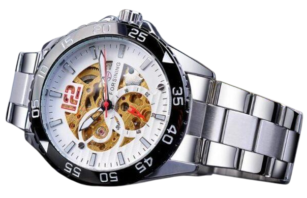 Наручний годинник Forsining Dial Silver (2595136831)