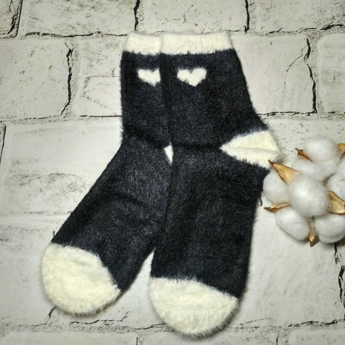 Термошкарпетки жіночі Серце норка/кашемір р. 37-41 (C0508-4) Термошкарпетки жіночі Серце норка/кашемір р. 37-41 (C0508-4)