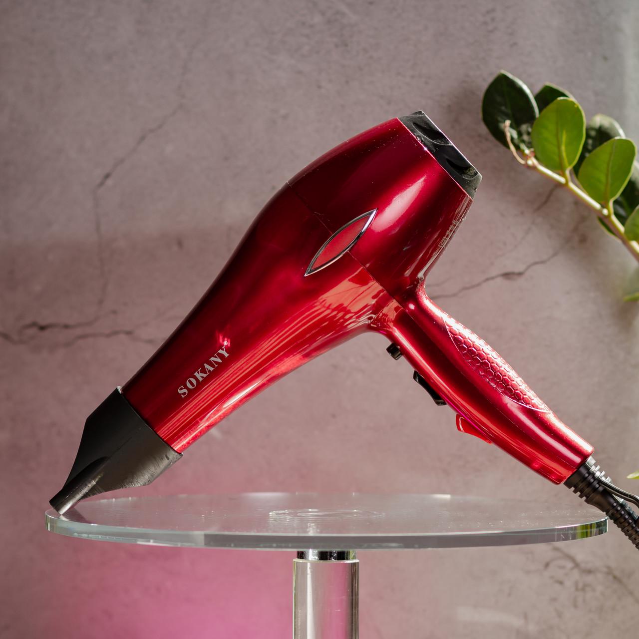 Фен для волосся Sokany SK-2215 з дифузором та концентратором 2600 Вт (7414) - фото 16