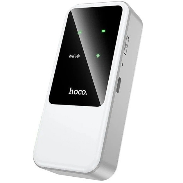 Модем портативный Wi-Fi Hoco HI42 2,4 ГГц White