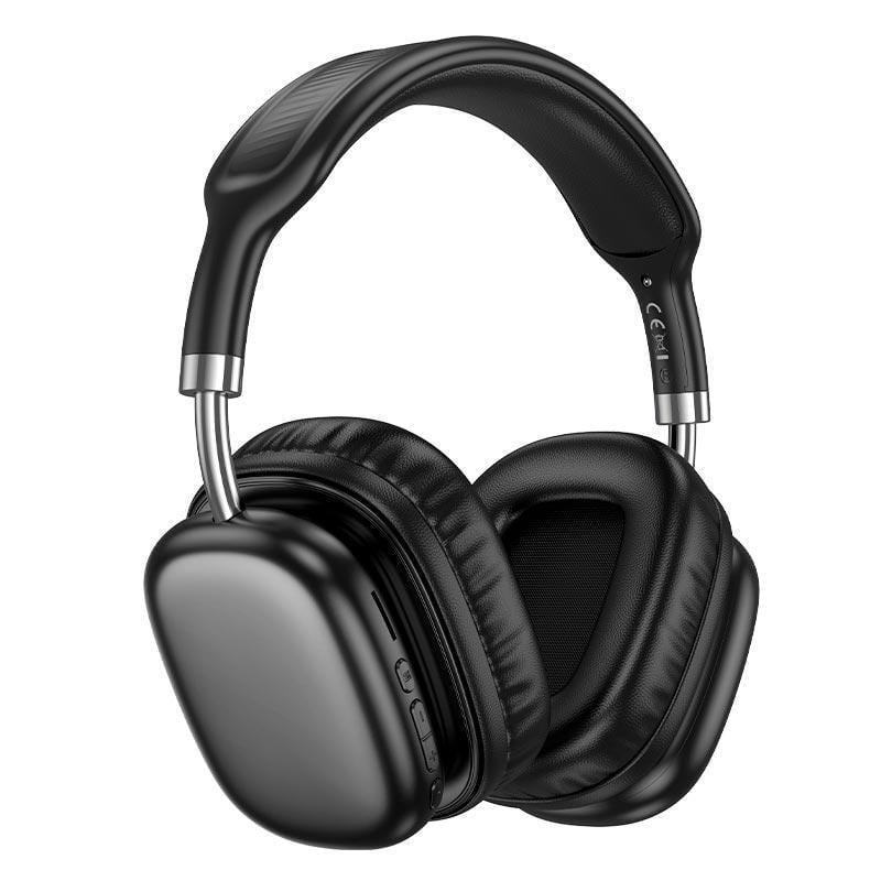 Наушники Hoco Wonderful BT headphones W52 BT 5.4/AUX/TF Black