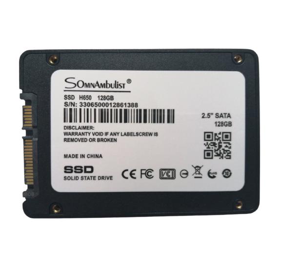 Жесткий диск SSD Somnambulist накопитель 128 Гб Sata III 2,5" (0495)