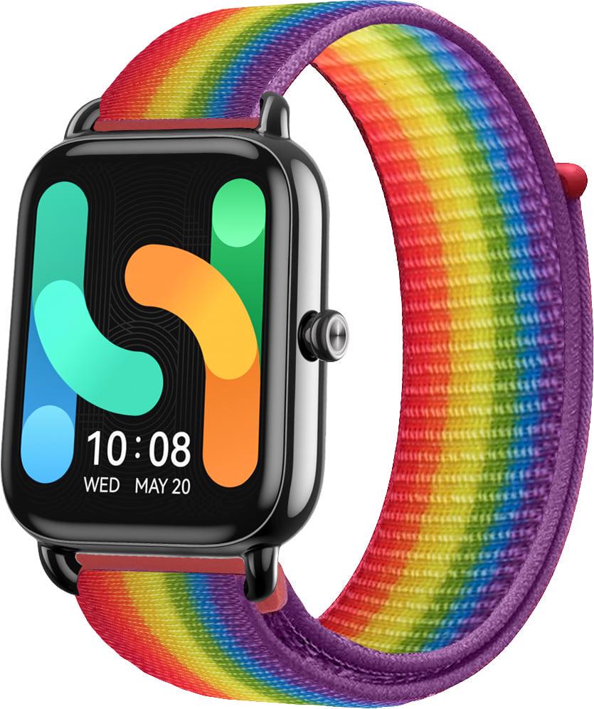 Ремінець нейлоновий Sport Loop для Haylou RS4 Plus LS11 Rainbow (40639-6B)