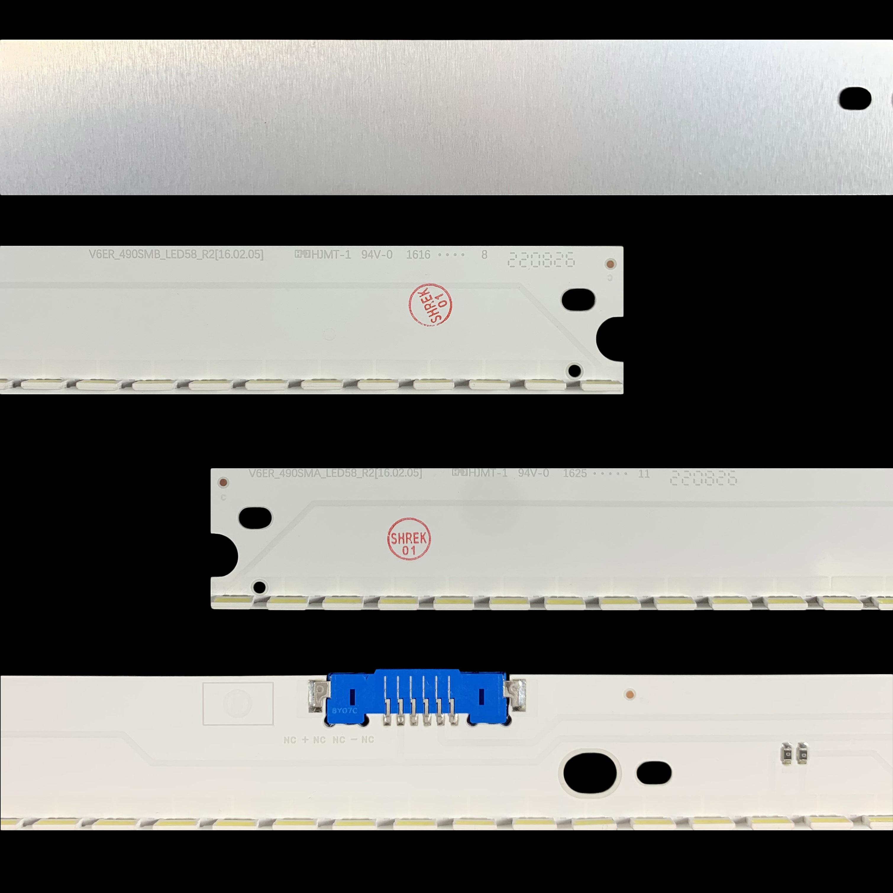 Комплект LED подсветки Samsung для TV 49" V6ER-490SMA-LED58-R2/V6ER-490SMB-LED58-R2 (ART-11891) - фото 2