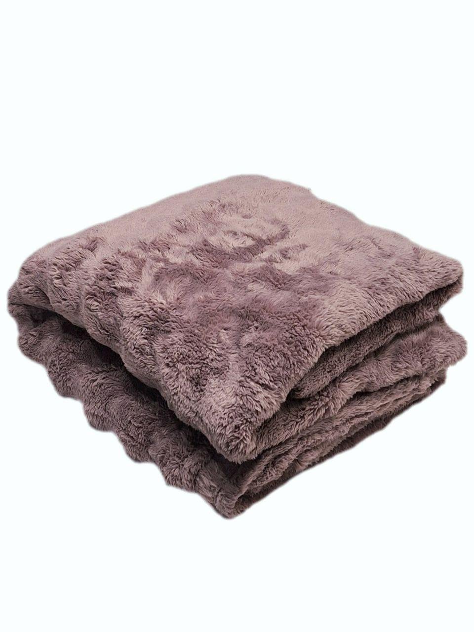 Плед-покрывало флисовый Colorful Home Шторм 200х220 см Сиреневый (1678) Плед-покрывало флисовый Colorful Home Шторм 200х220 см Сиреневый (1678)