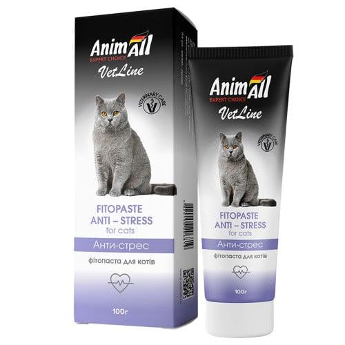 Фитопаста AnimAll VetLine антистресс для кошек 100 г (06819)
