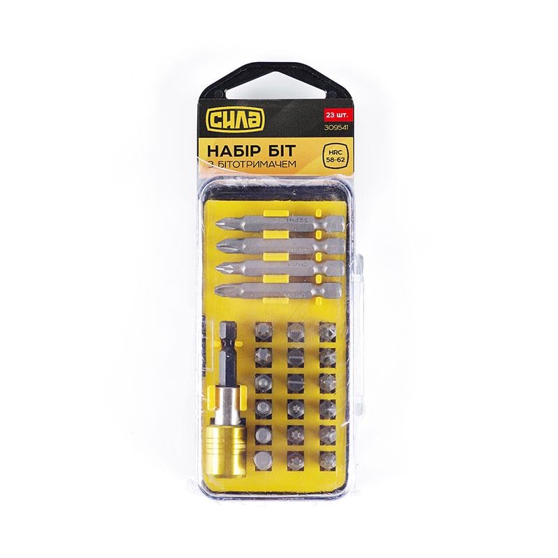 Набор Сила 22 биты и битодержатель S2 пластиковый кейс (309541)