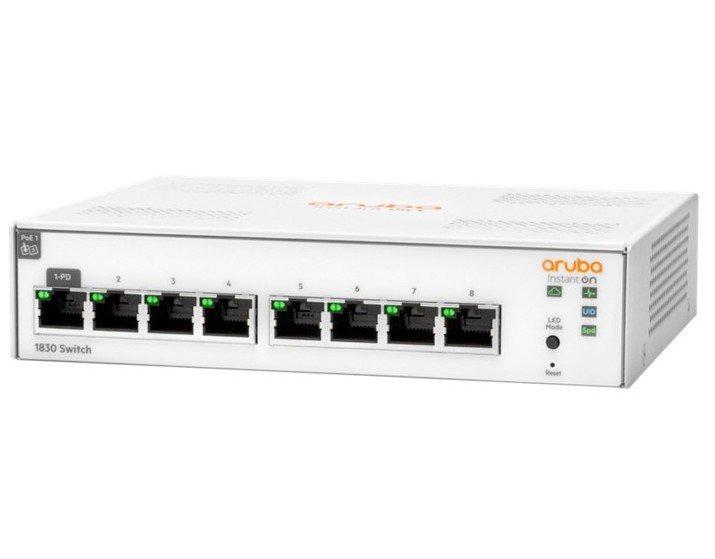 Коммутатор сетевой HPE Aruba Instant On JL810A 8 Lan Белый (578228) - фото 3