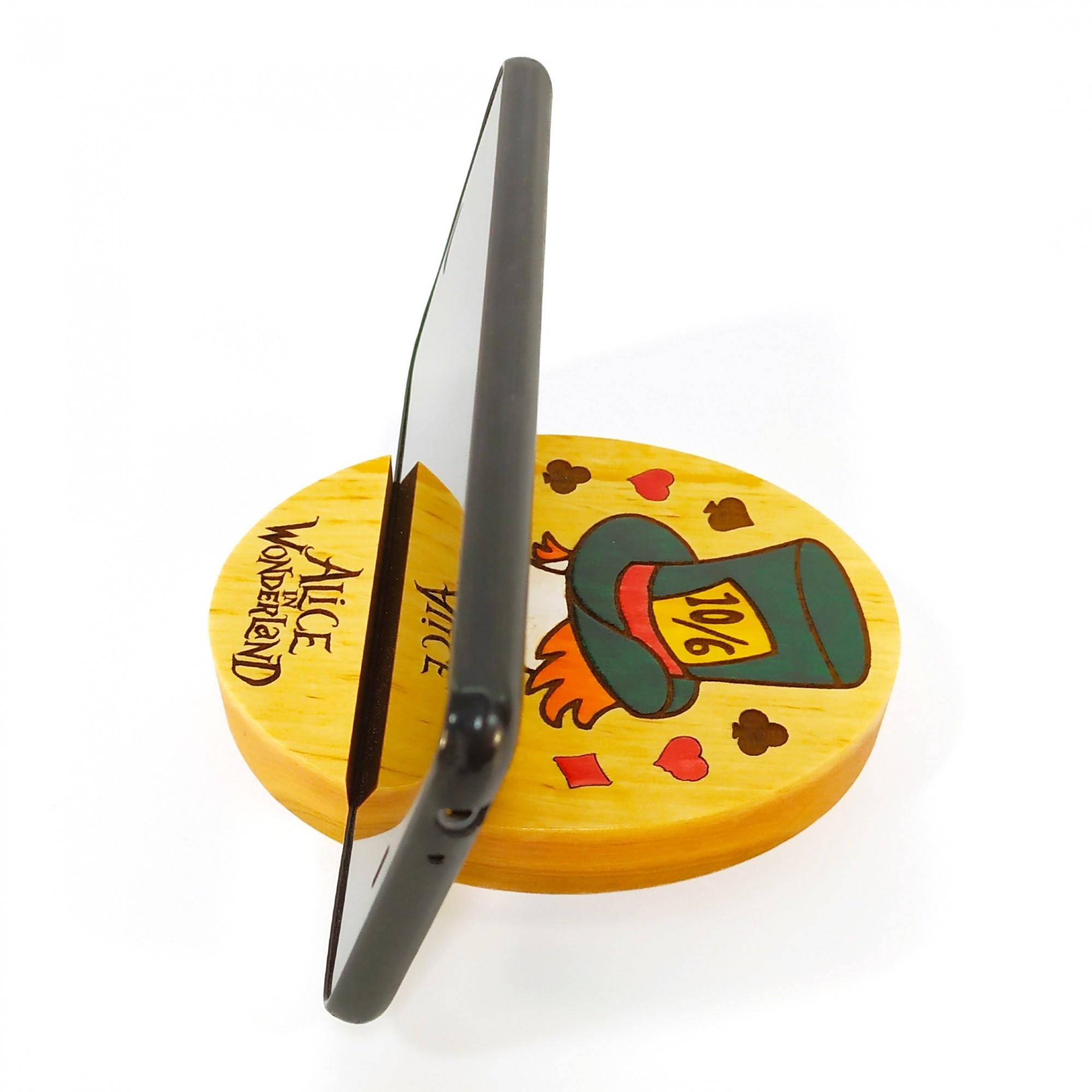 Подставка для смартфона Майстерня містера Томаса Alice in wonderland 9х11 см - фото 4