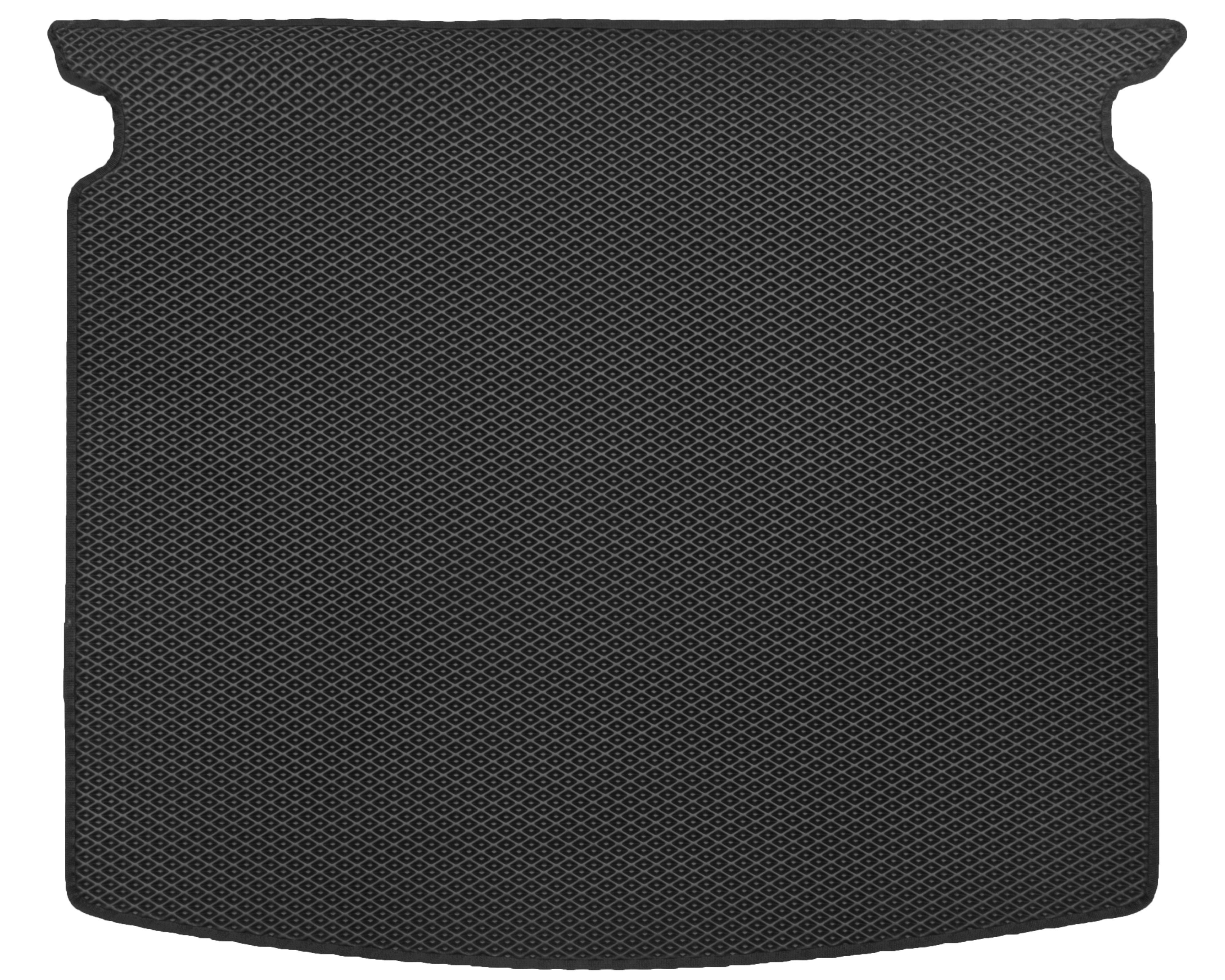 Коврик в багажник Kinetic для Volkswagen Caddy 2016+ EVA-полимерный Черный (164341)