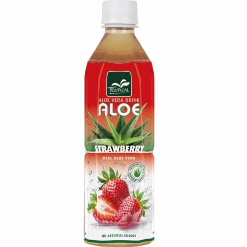 Напиток Tropical Aloe Vera Strawberry Клубника 500 мл Напиток Tropical Aloe Vera Strawberry Клубника 500 мл