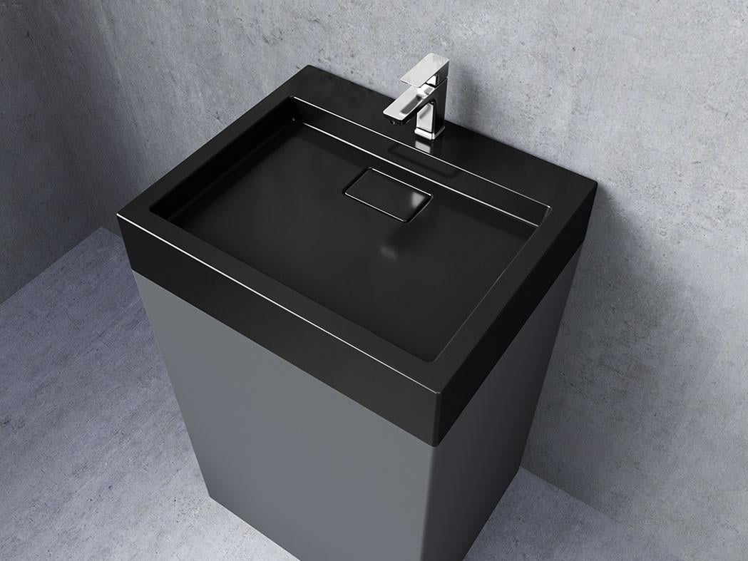 Умивальник на пральну машину Luxor Line Black (744) - фото 15