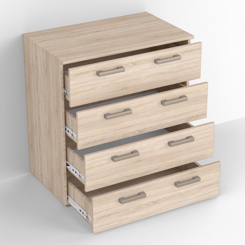 Комод Idea ТКБ-361.2 на 4 шухляди Дуб сонома (26718273) - фото 3