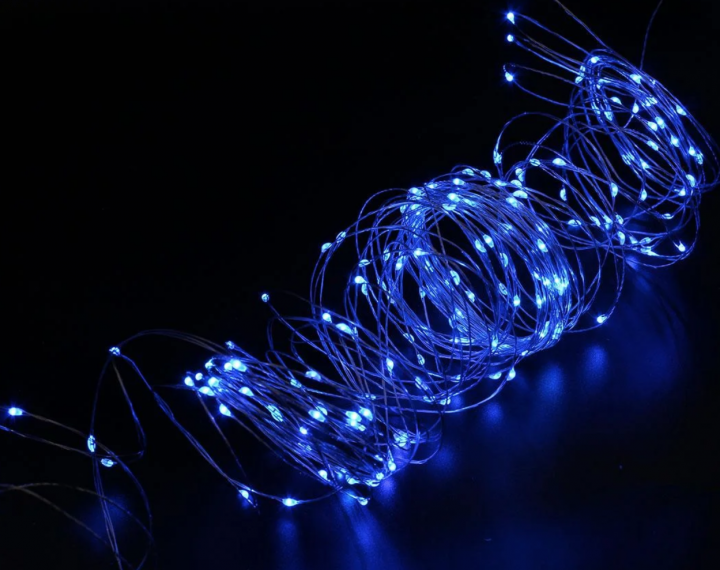 Гирлянда светодиодная NikoLa Конский хвост на 8 режимов 3 м 510 LED Синий (8-5-15114) Гирлянда светодиодная NikoLa Конский хвост на 8 режимов 3 м 510 LED Синий (8-5-15114)