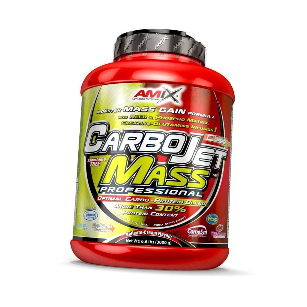 Гейнер високобілковий Amix Nutrition CarboJET Mass Professional 3000 г Полуниця-банан (30135003)