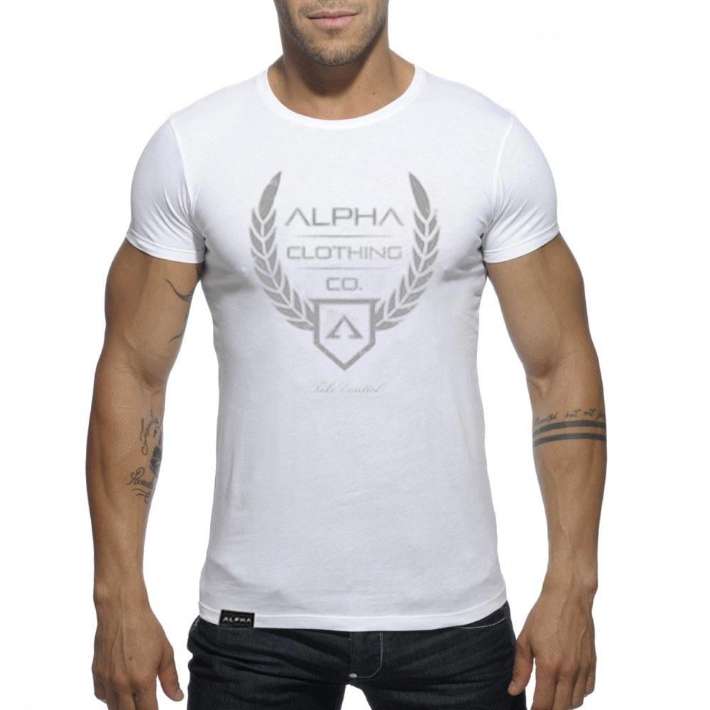 Футболка мужская ALPHA M Белый (7789)