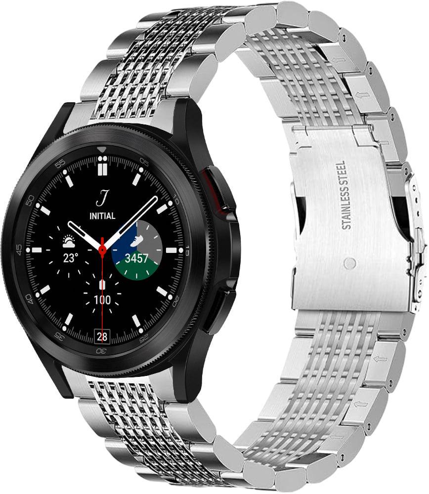 Ремешок металлический Gripix для Samsung Galaxy Watch 4 Classic 46 мм Silver (41767-59)