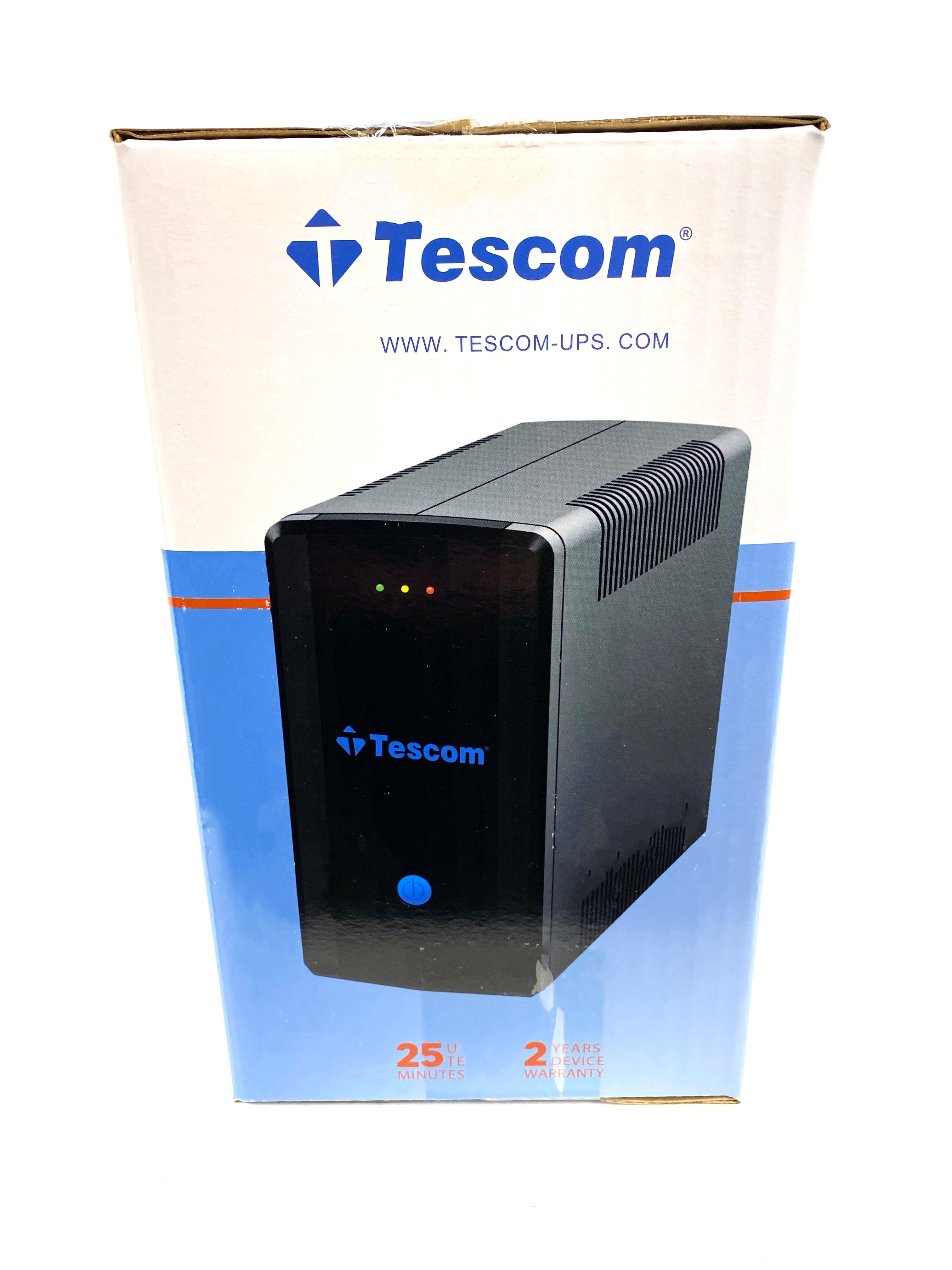 Джерело безперебійного живлення Tescom Leo II Pro LCD 650VA usb 2 розетки з правильною чистою синусоїдою - фото 6