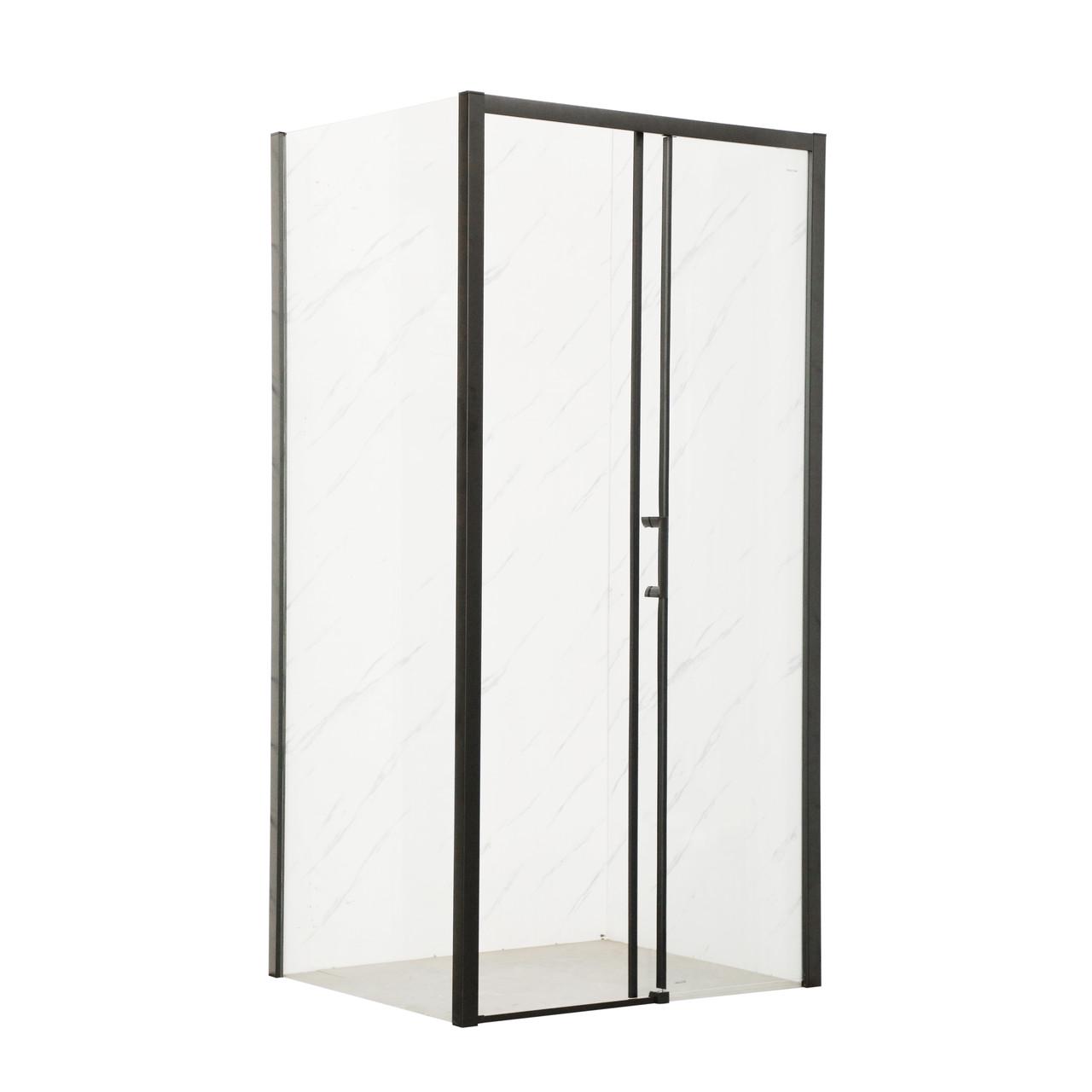 Душевая кабина без поддона MIXXUS Premium DIVERSE SC03-120x80x195-TR прозрачное стекло 6 мм Black (MI6868) - фото 8