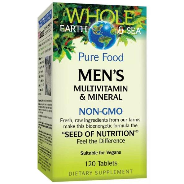 Витаминно-минеральный комплекс для мужчин Natural Factors Whole Earth & Sea Men's Multivitamin & Mineral 120 tabs. (000022103) Витаминно-минеральный комплекс для мужчин Natural Factors Whole Earth & Sea Men's Multivitamin & Mineral 120 tabs. (000022103)