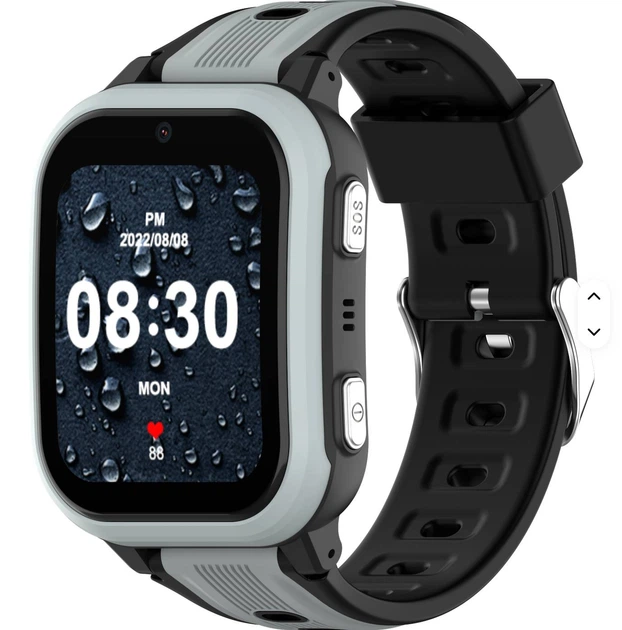 Смарт-годинник дитячий Wonlex KT41 з відеодзвінком GPS WI-FI і SIM-картою Black (19138)