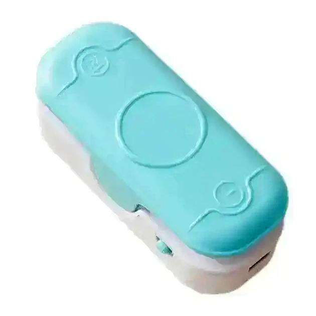 Зварювач пакетів ручний міні 2в1 з різаком Блакитний (MX-00008682W) - фото 3 Зварювач пакетів ручний міні 2в1 з різаком Блакитний (MX-00008682W) - фото 3