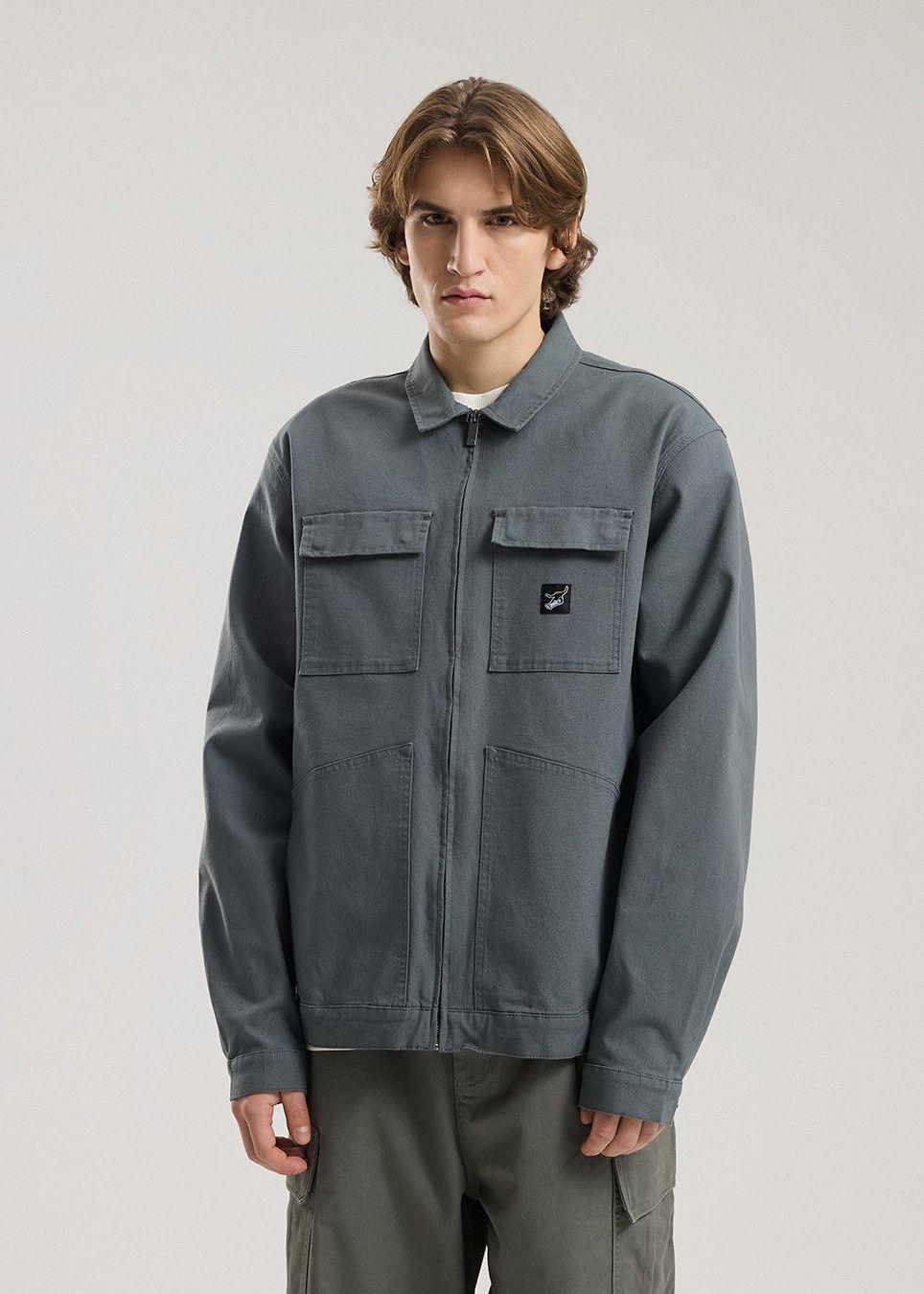 Рубашка мужская Diverse CLTN OVER SK8 длинный рукав 2XL Графит (5905384084170)