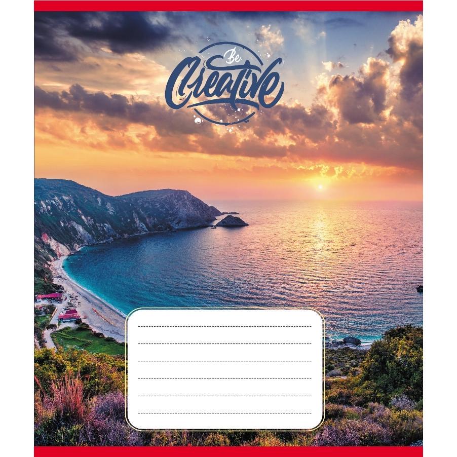 Шкільний зошит В горах 096-630220K-5 в клітинку 96 аркушів (RLT55431)